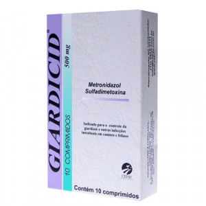 Giardicid 500mg - 5 / 10comprimidos